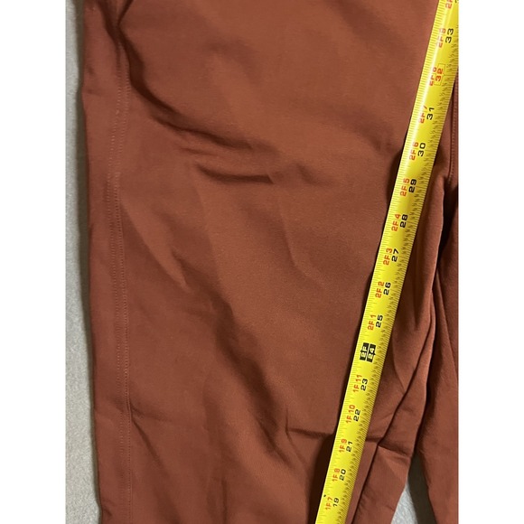 32 Degrees Cool Women's Activewear Pants Size Medium Rust Brown Jogger Tapered - Picture 5 of 6